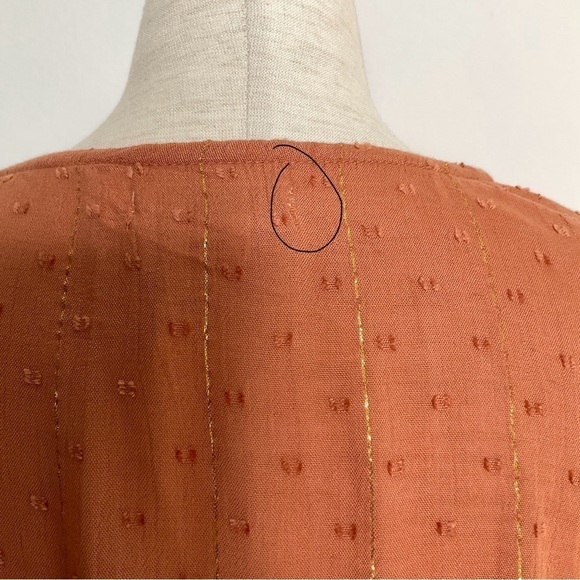 L*Space Stay Golden Mini Dress  in Brown XSmall - Picture 13 of 13